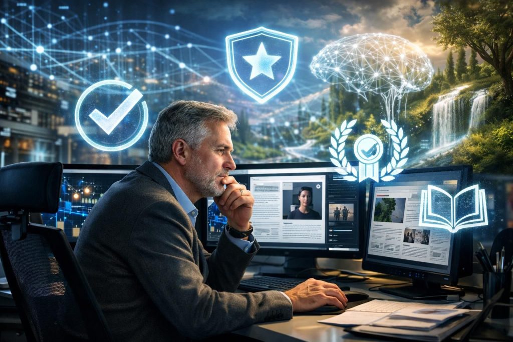 entdecken sie, warum redaktionelle autorität im ki-ökosystem eine zentrale rolle spielt und wie sie als entscheidendes signal für vertrauen und qualität fungiert.