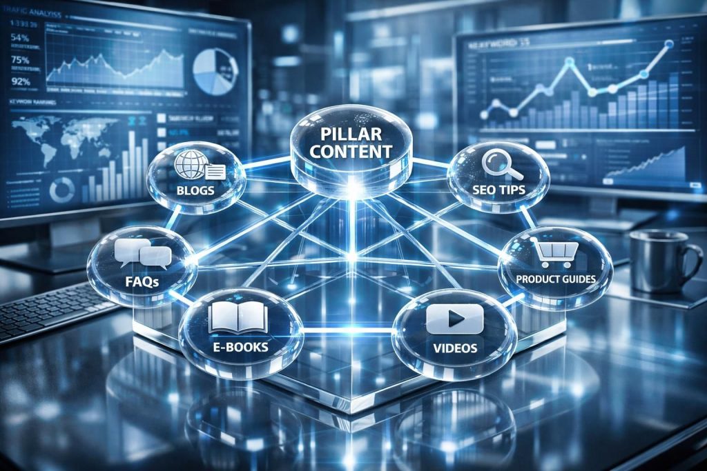 erfahren sie, wie sie ein content-cluster effektiv strukturieren, um die sichtbarkeit ihrer inhalte für künstliche intelligenz zu maximieren und bessere ranking-ergebnisse zu erzielen.